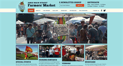 Desktop Screenshot of amesmainstreetfarmersmarket.com